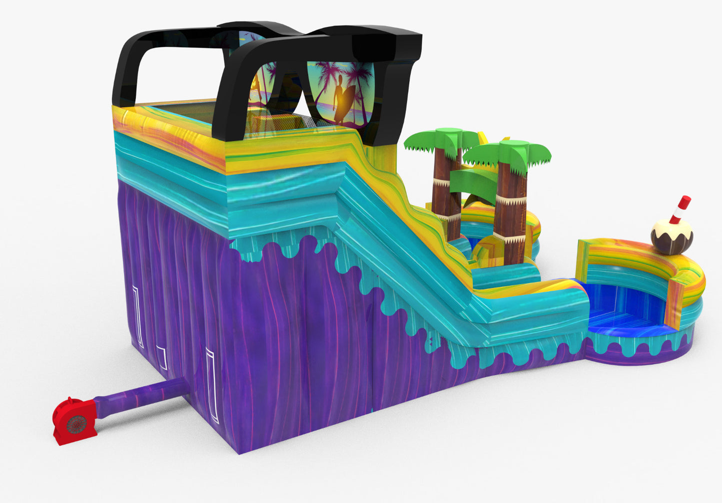 Pludmale un Serfings